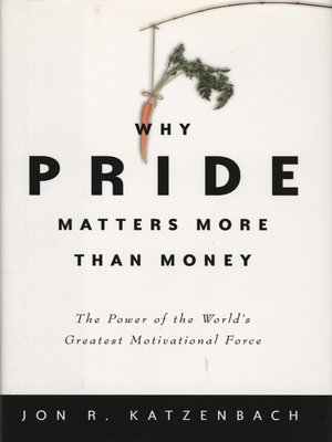 cover image of Why Pride Matters More Than Money
